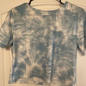 Cropped Tie Dye Tee